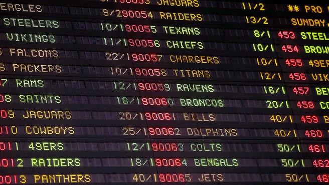 nfl teams and odds